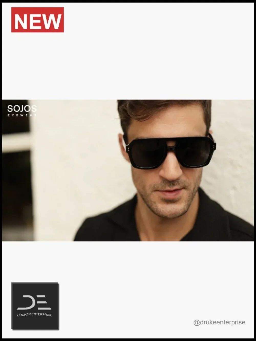 Trendy Thick Polarized Aviator Sunglasses Large Retro Bold Square Pilot Shades